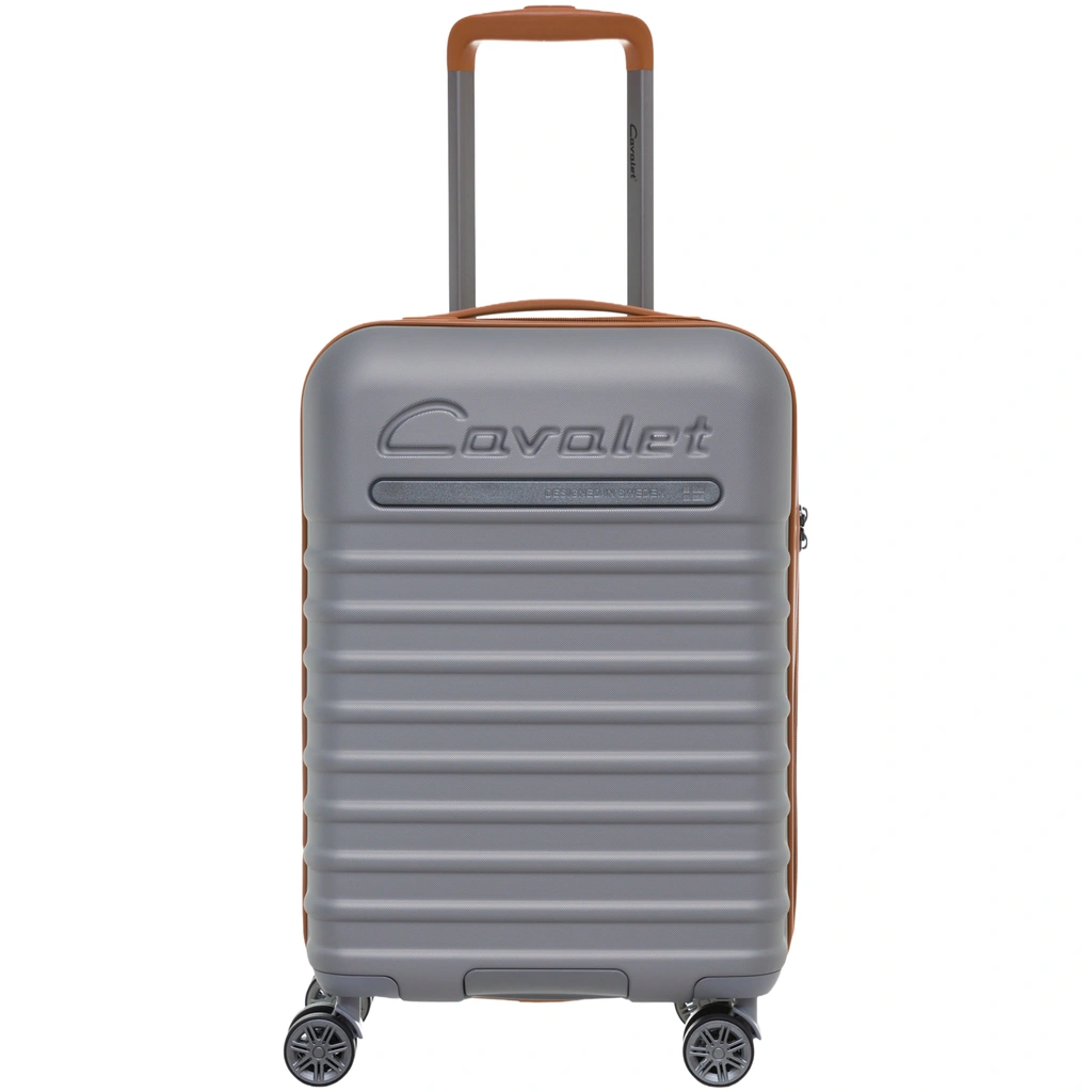 Cabin Suitcase Pasadena Silver/Tan