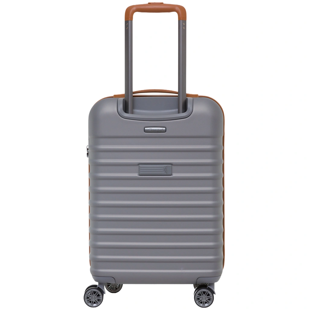 Cabin Suitcase Pasadena Silver/Tan