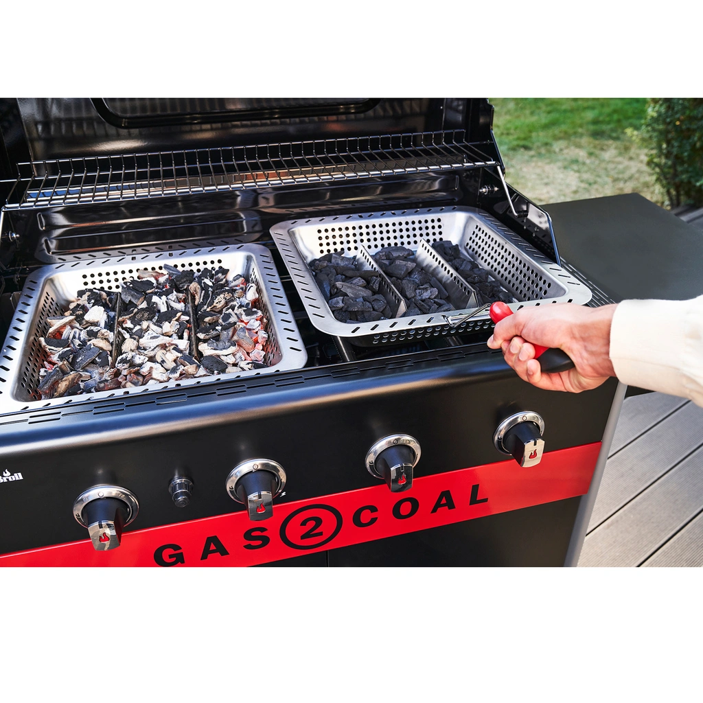 Hybridgrill Gas2Coal 2.0 4+1 Brännare