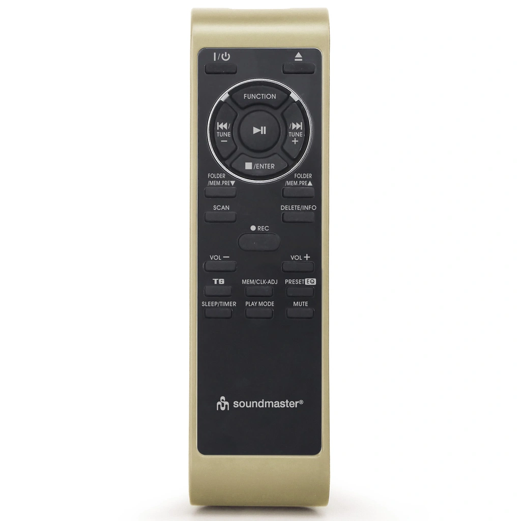 Musik-anläggning Vinyl CD Radio Bluetooth Retro-design NR560 Trä