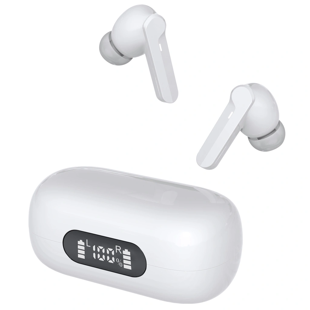 Hörlurar In-Ear TWS LED 6h TWE-40 Vita