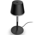 Hue Go Portabel bordslampa Svart/Mörkgrå