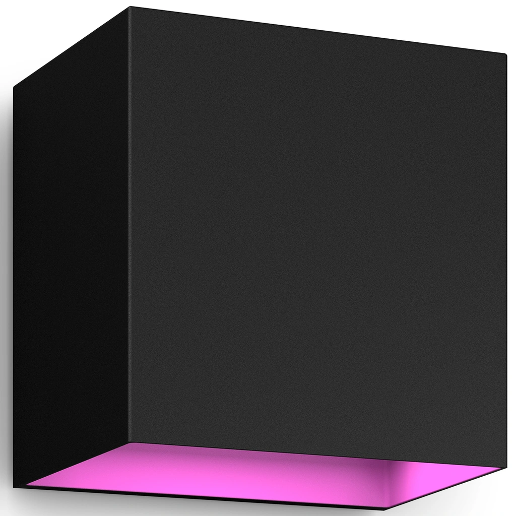 Resonate Vägglampa Nedåtriktad White and Color Ambiance Svart