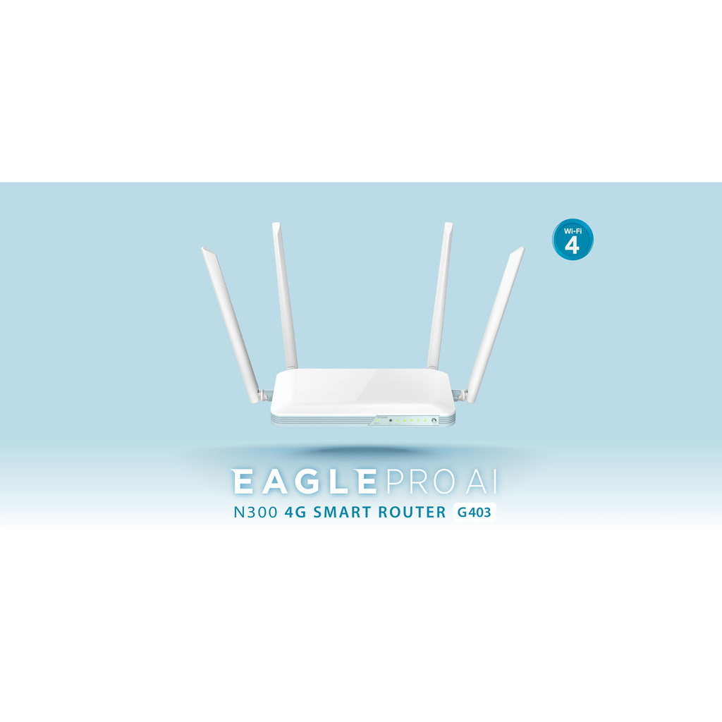 Eagle Pro AI N300 4G Smart Router
