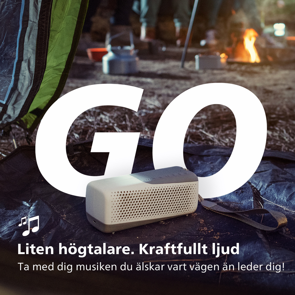 GO Trådlös högtalare - TAS4807 Vit