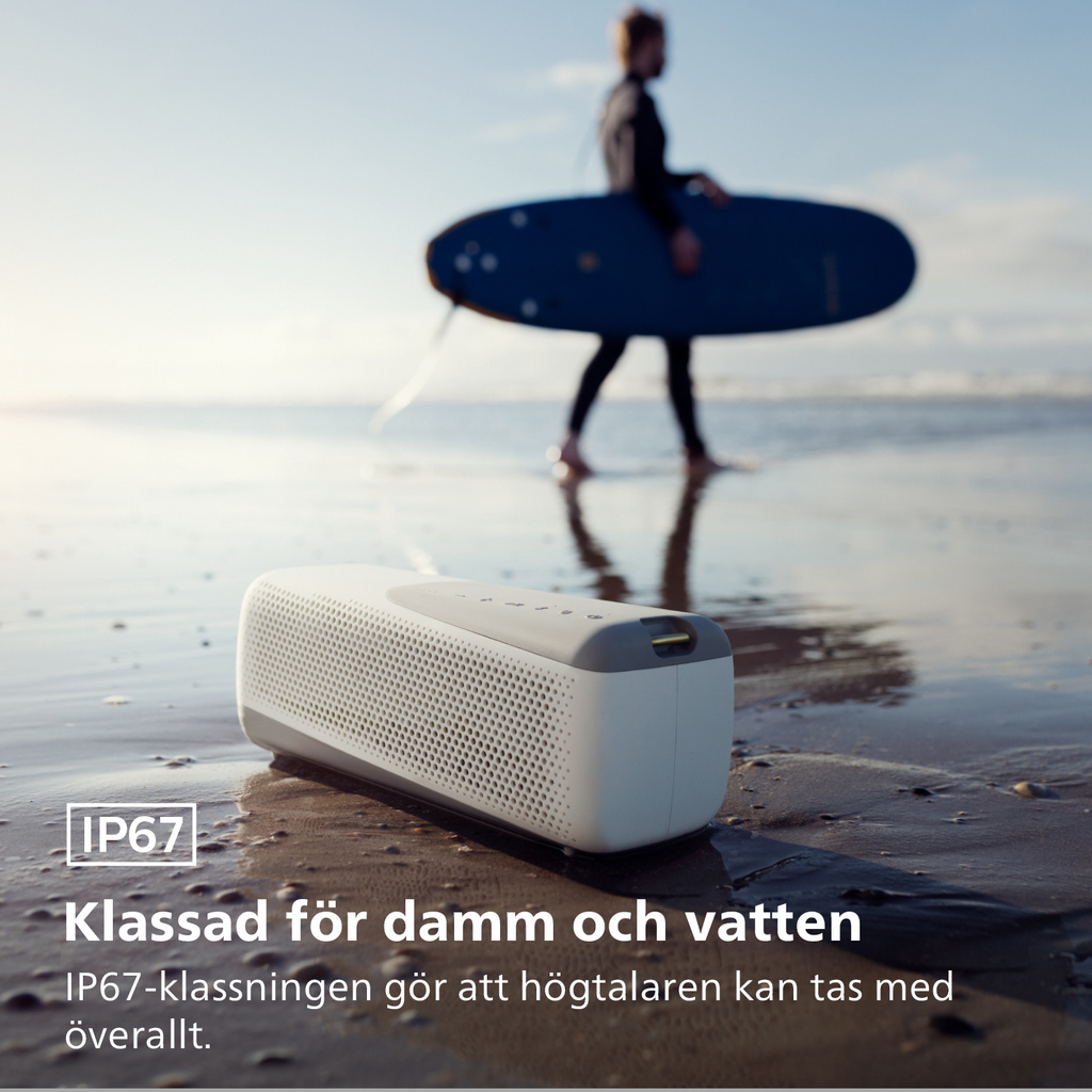 GO Trådlös högtalare - TAS4807 Vit
