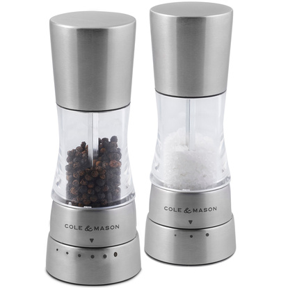 Salt & Pepparkvarn Derwent 16cm Metall Akryl