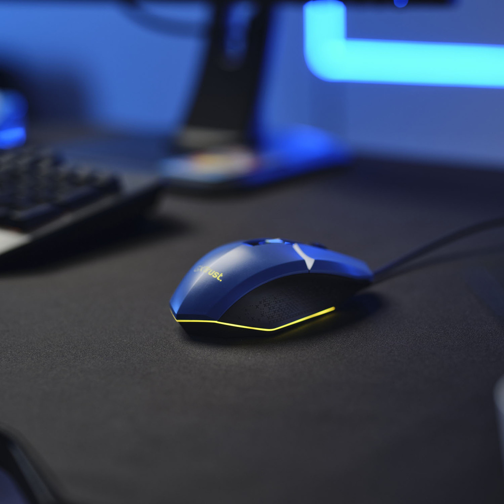 GXT 109B Felox Illuminated Gaming mouse Blå