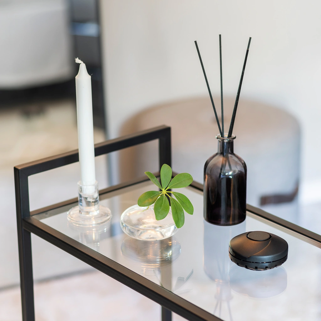 DLSA-866/LL Optisk brandvarnare med inbyggt batteri 10år Svart