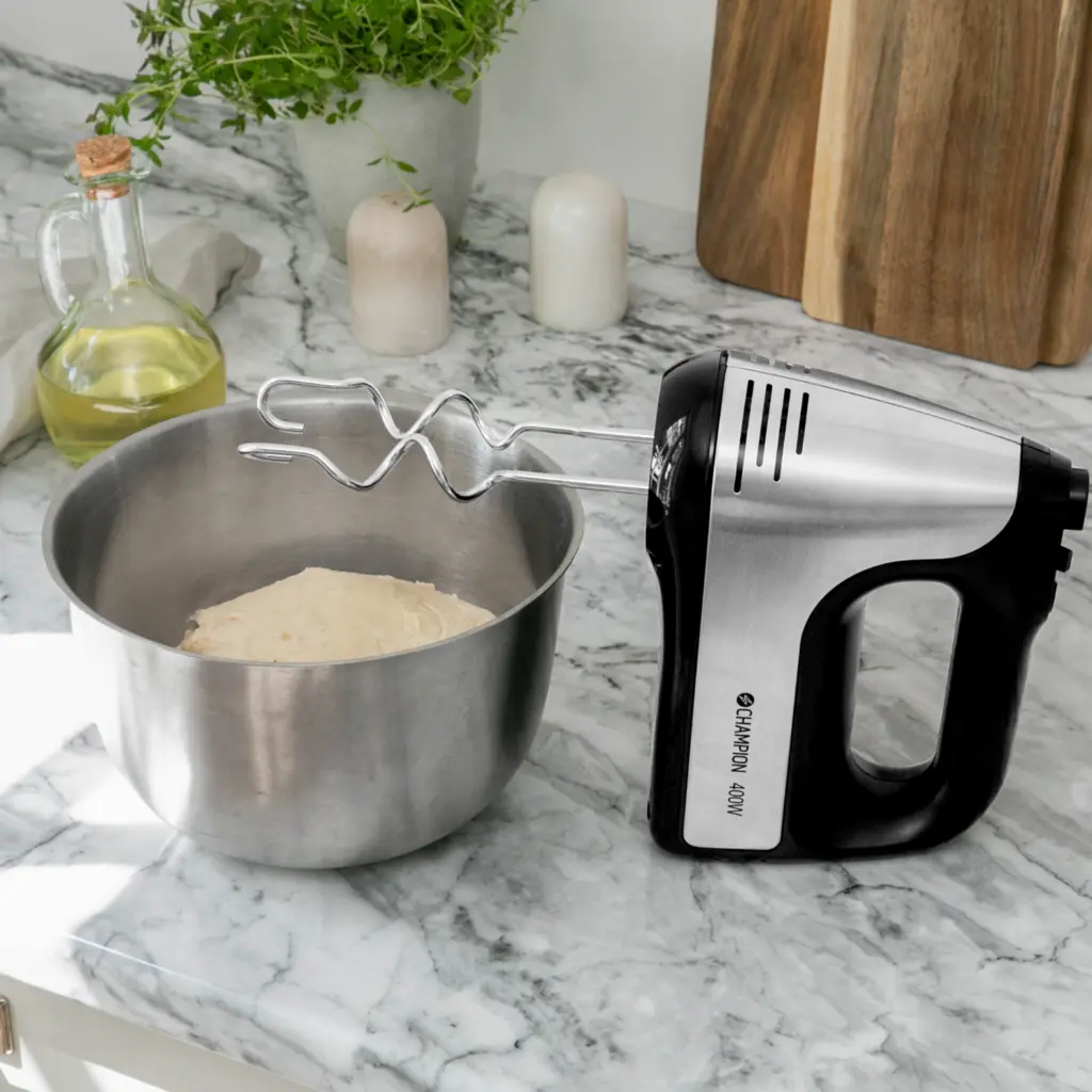 Elvisp 400W 5-hastigheter + Turbo EV400 Svart/Rostfri