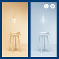 WiFi Smart LED E27 G95 40W Filament Färg + Varm-kallvit 470lm