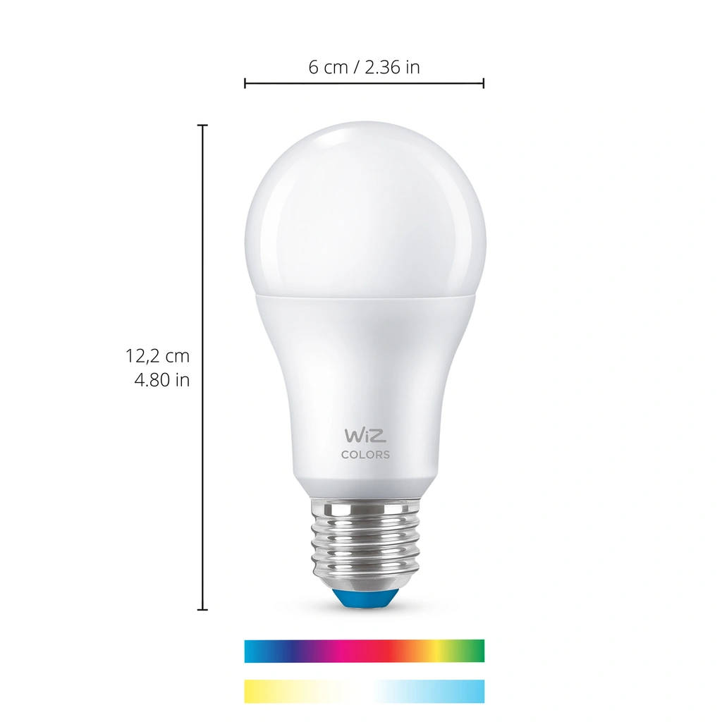 WiFi Smart LED E27 60W Färg + Varm-kallvit 3-pack