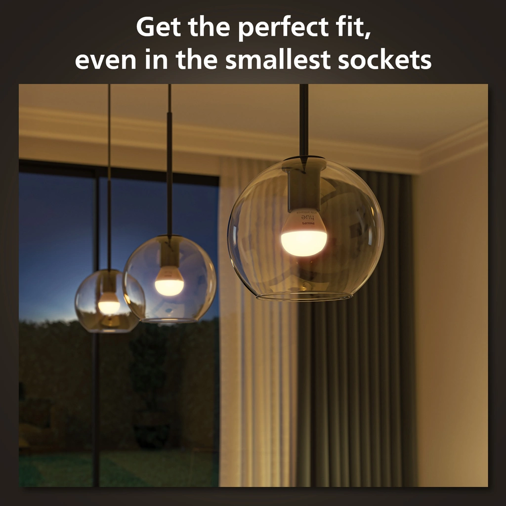 White and Color Ambiance E14 Klot 470 lm 1-pack