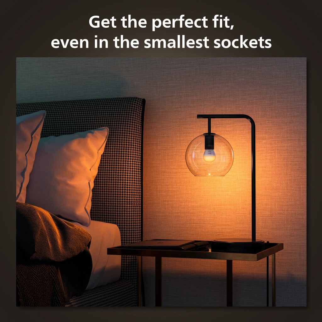 White Ambiance E14 Klot 470 lm 2-pack