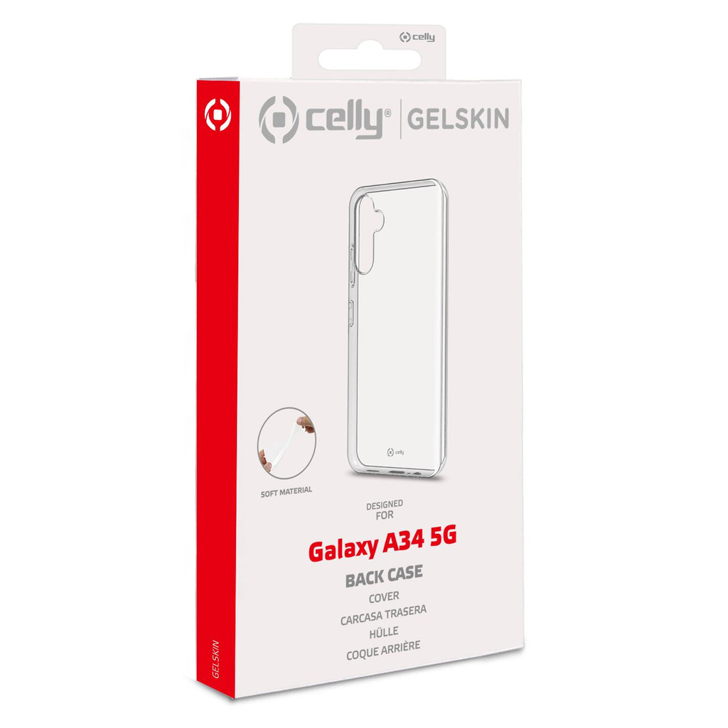 Gelskin TPU Cover Galaxy A34 5G Transparent
