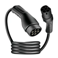 Laddkabel Elbil Typ 2 3-fas 32A 22kW 7,5m