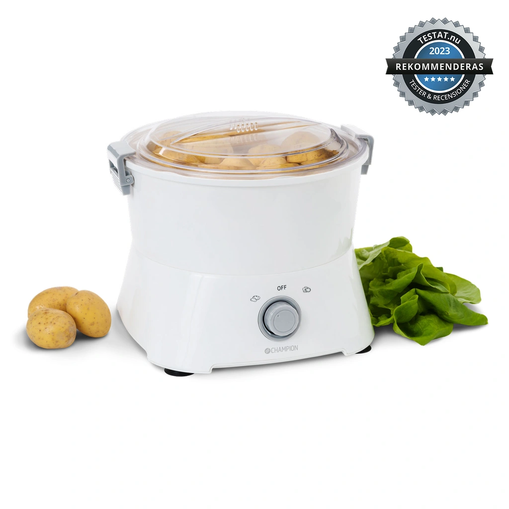 Potatisskalare 1kg m. Salladsslunga PS110 Vit