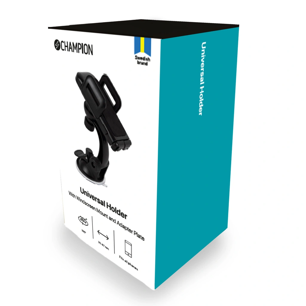 Mobile holder suction cup/plate