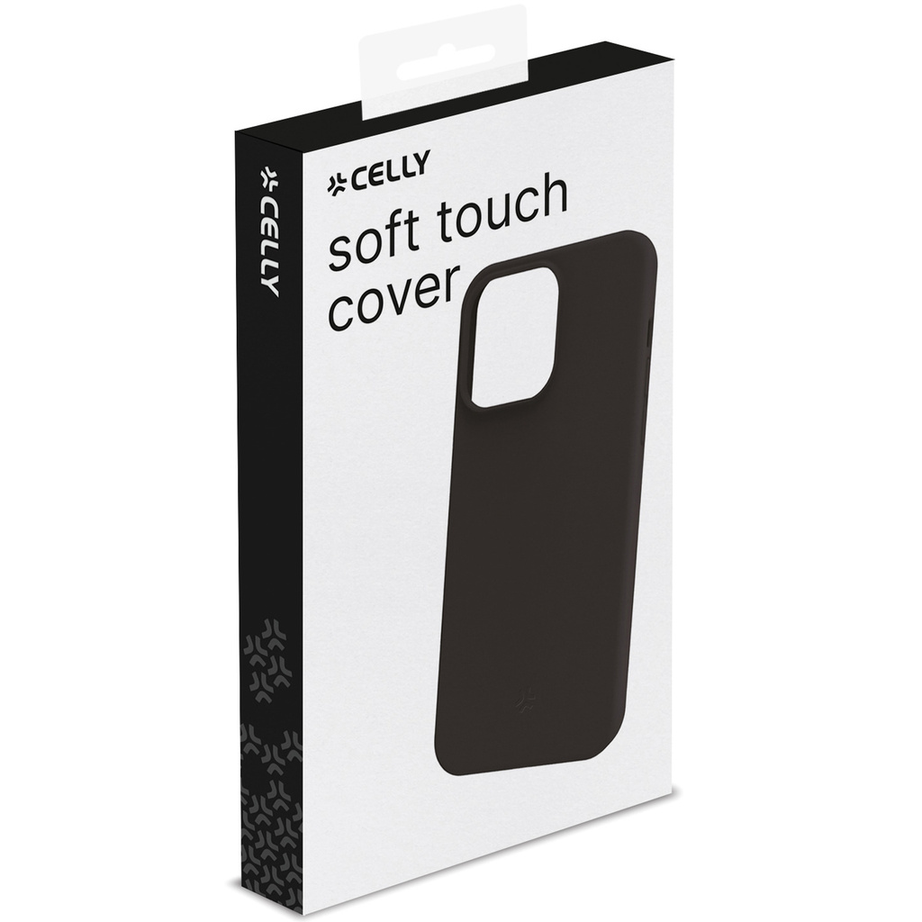 Cromo Soft rubber case iPhone 15 Svart