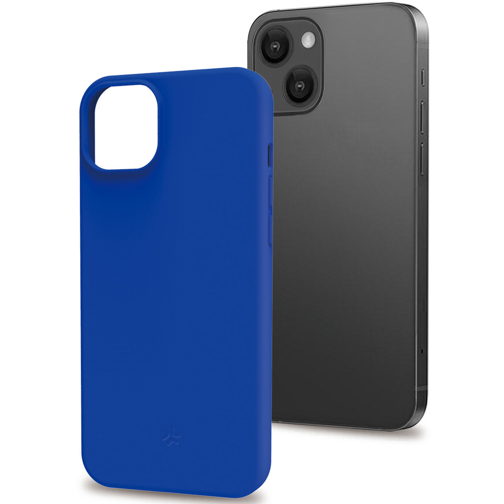 Cromo Soft rubber case iPhone 15 Blå