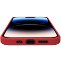 Cromo Soft rubber case iPhone 15 Pro Röd