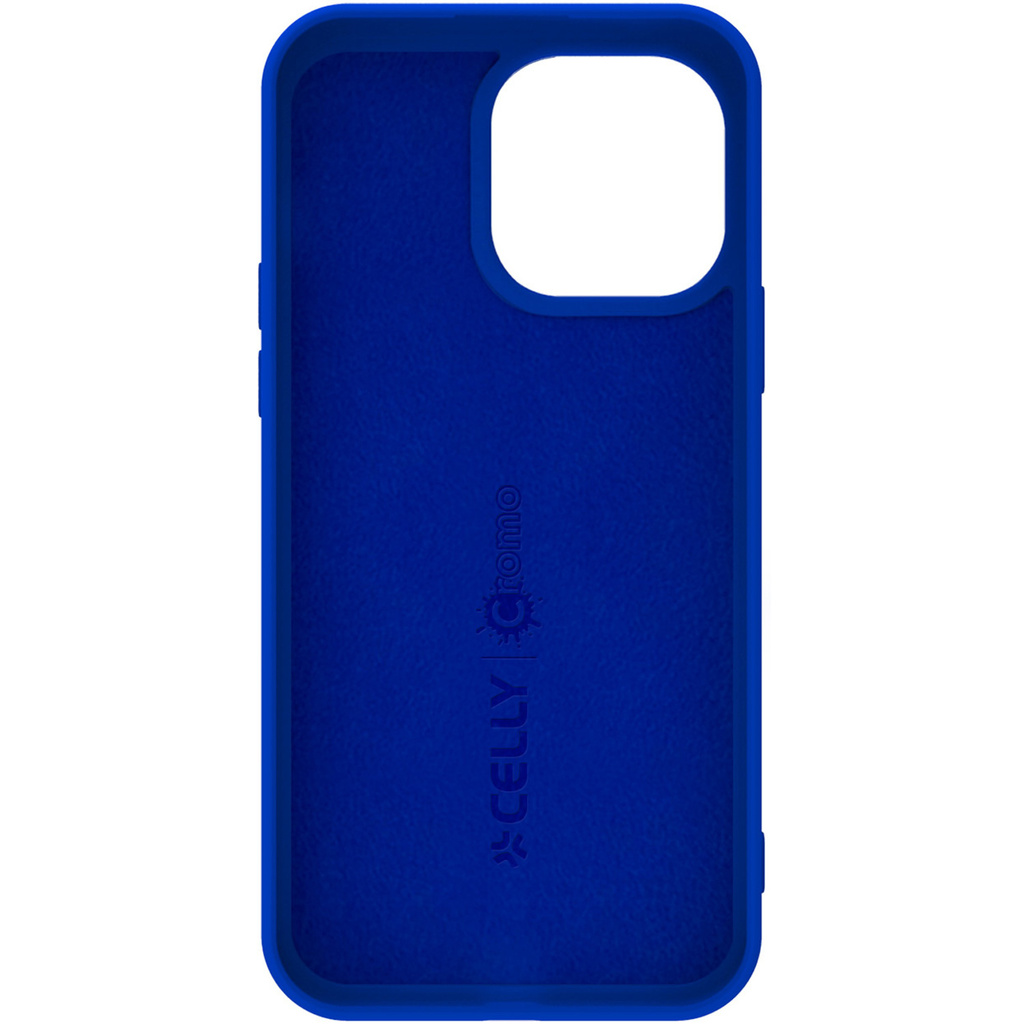 Cromo Soft rubber case iPhone 15 Pro Blå