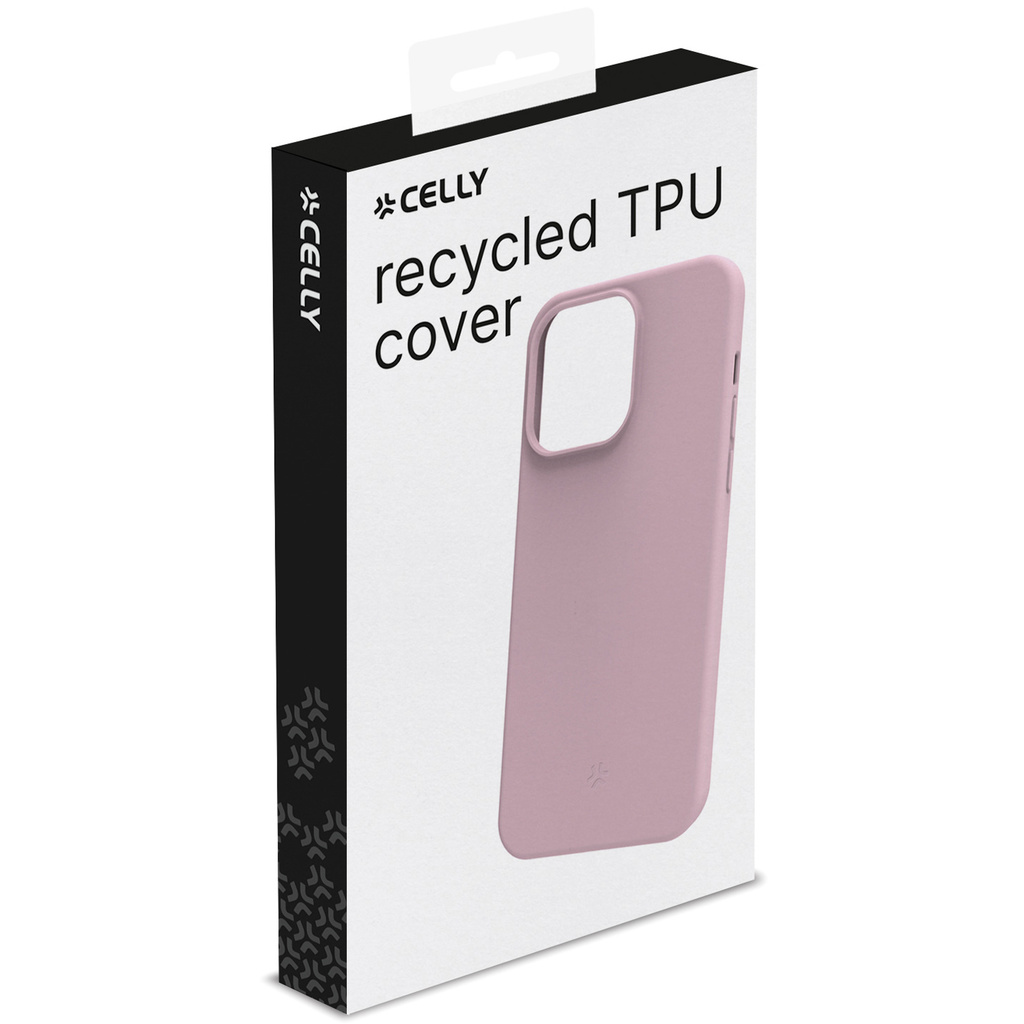 Planet Soft TPU-Cover GRS 100% återvunnen TPU iPhone 15 Rosa