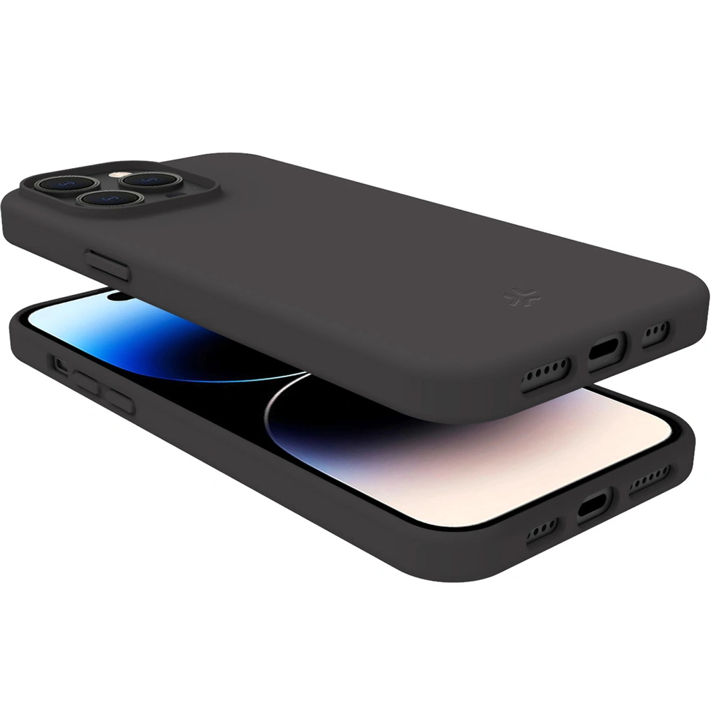 Planet Soft TPU-Cover GRS 100% återvunnen TPU iPhone 15 Pro Svart