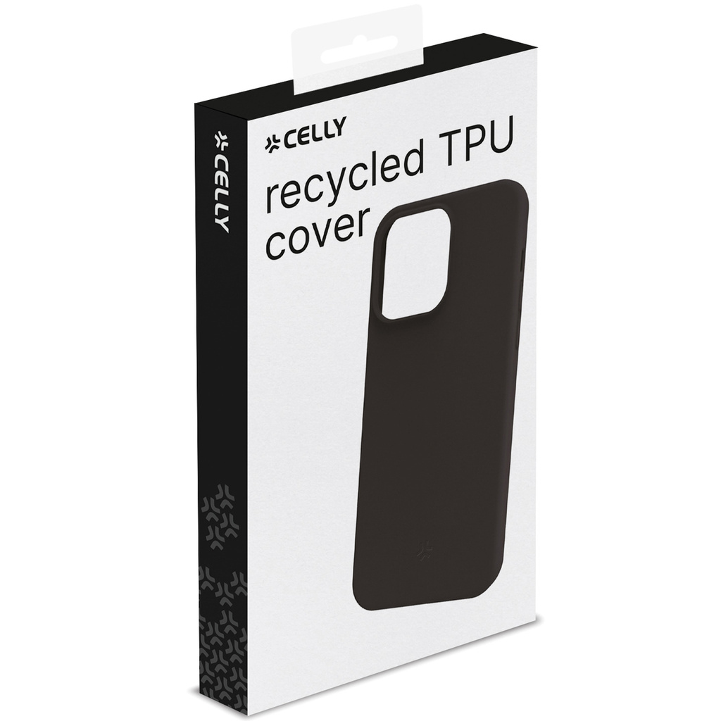 Planet Soft TPU-Cover GRS 100% återvunnen TPU iPhone 15 Pro Svart