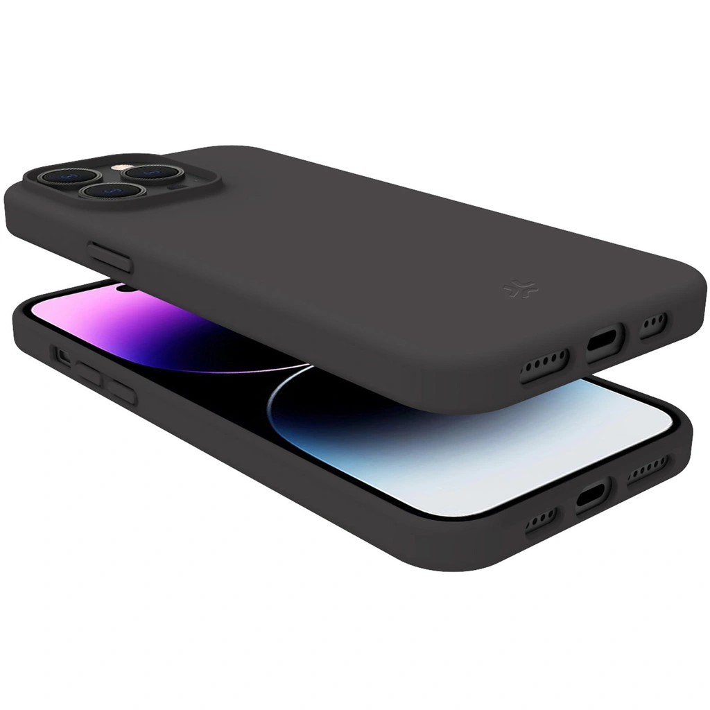 Planet Soft TPU-Cover GRS 100% återvunnen TPU iPhone 15 Pro Max Svart