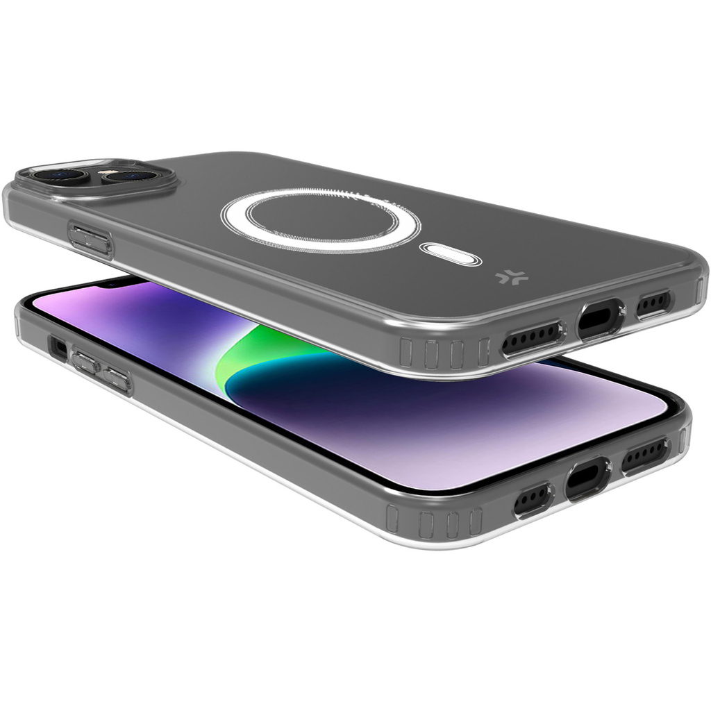 Gelskinmag Magnetic TPU Cover iPhone 15 Plus Transparent