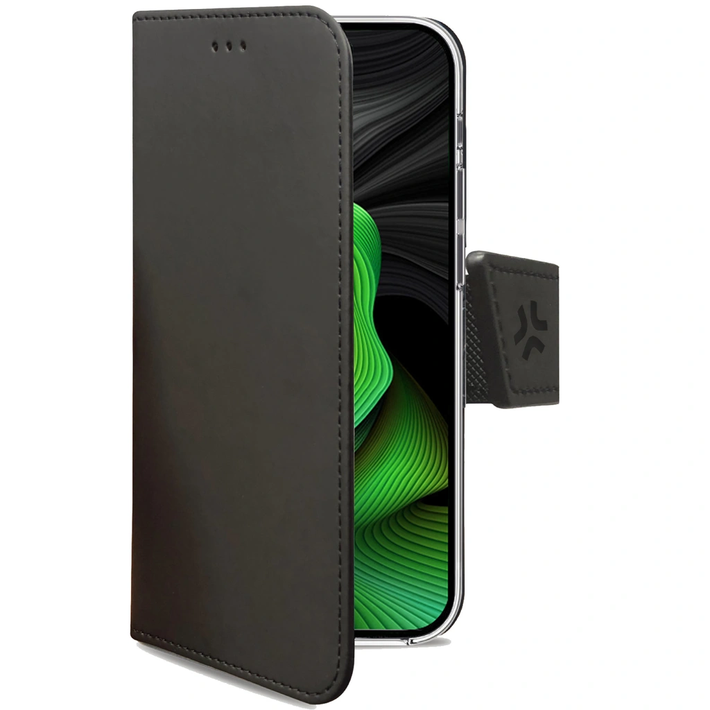 Wally Wallet Case iPhone 15 Pro Svart