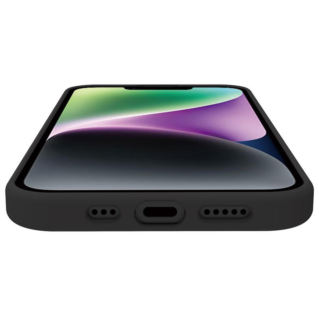 Cromomag Magnetic Soft rubber case MagSafe iPhone 15 Svart