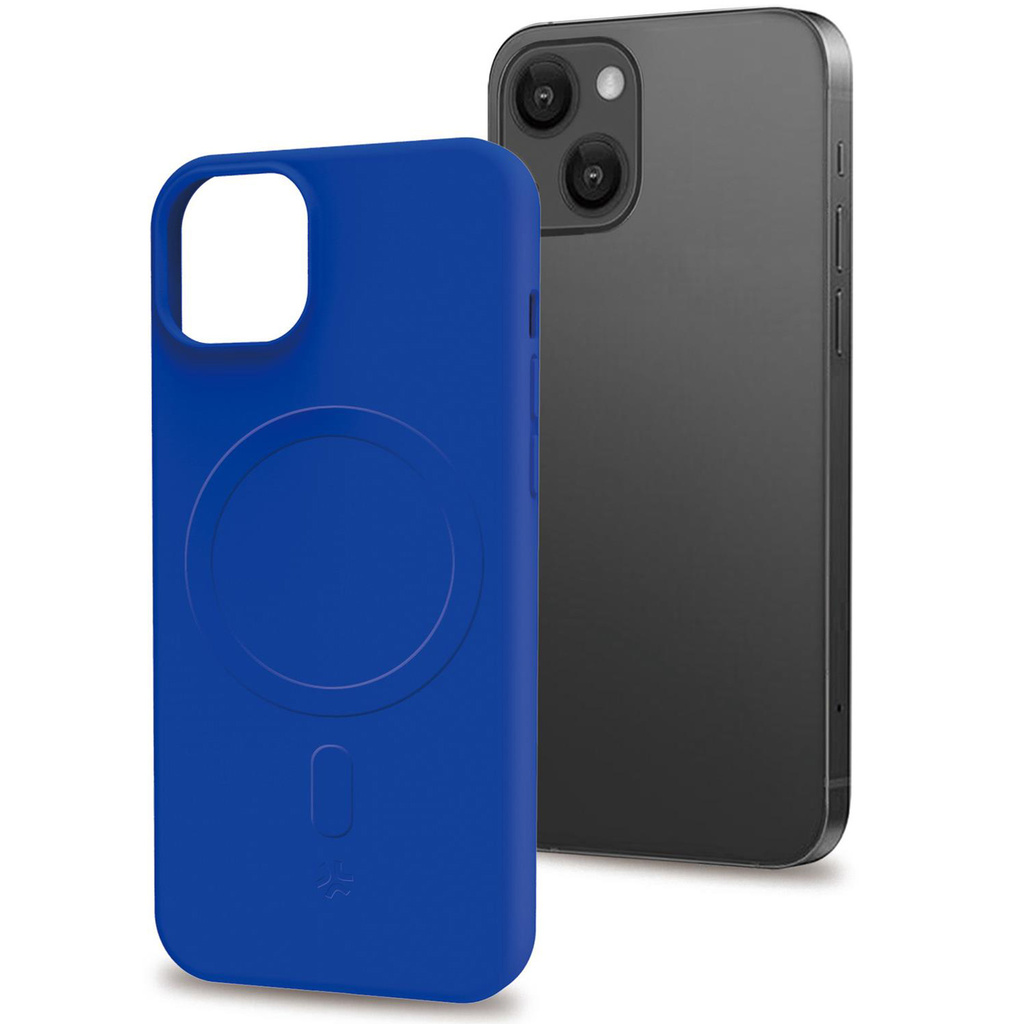 Cromomag Soft rubber case MagSafe iPhone 15 Blå