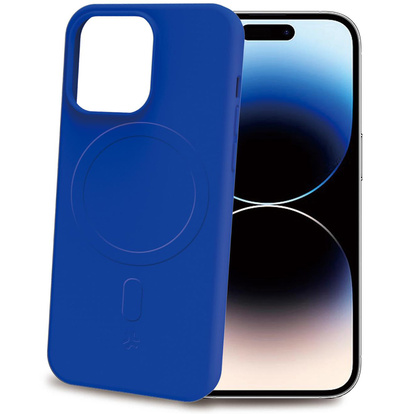 Cromomag Soft rubber case MagSafe iPhone 15 Pro Blå