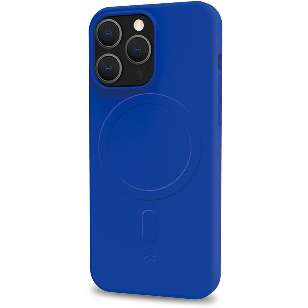 Cromomag Soft rubber case MagSafe iPhone 15 Pro Blå