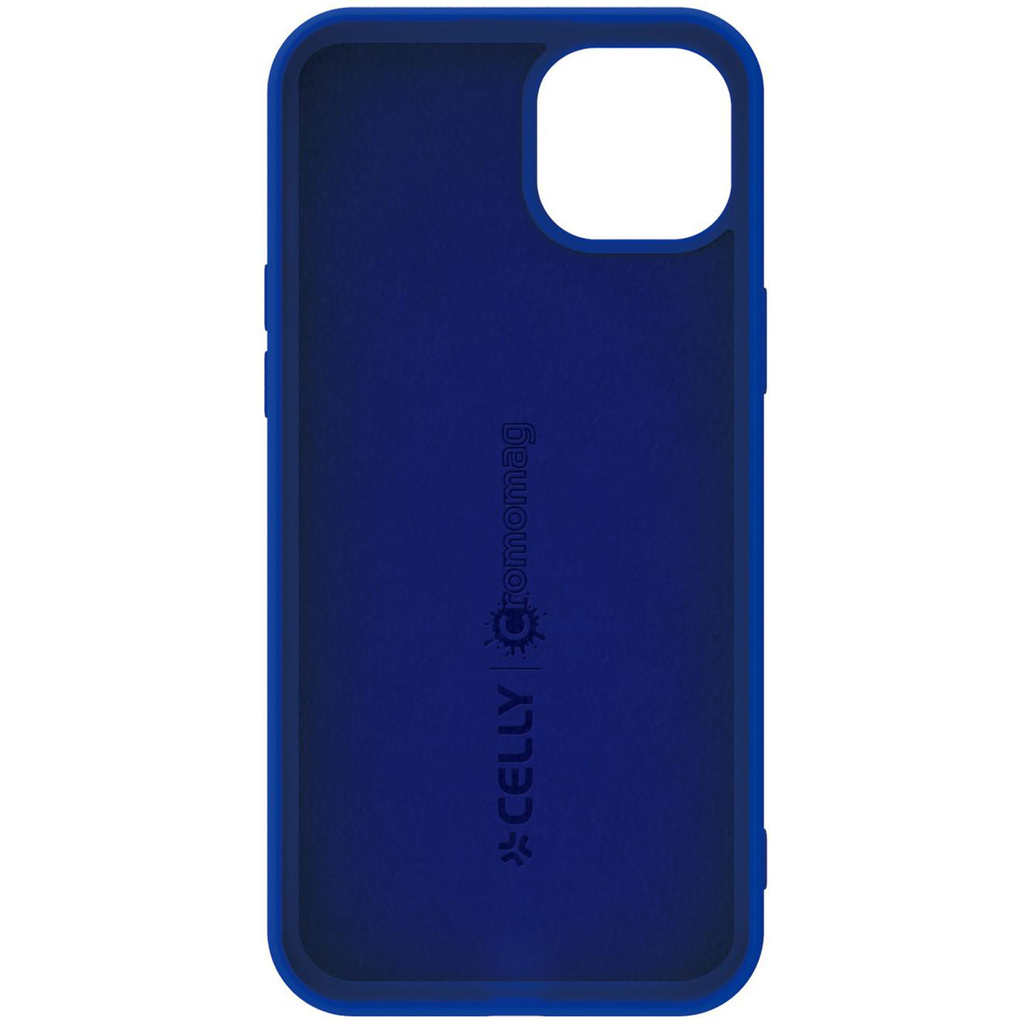 Cromomag Soft rubber case MagSafe iPhone 15 Plus Blå