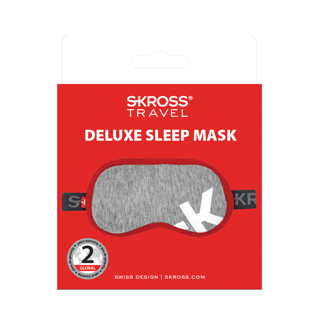 Deluxe Sleep Mask Light Grey