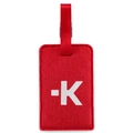Bagagetag Röd