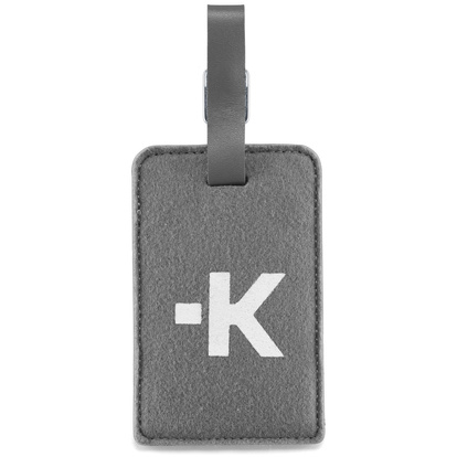 Bagagetag Silver