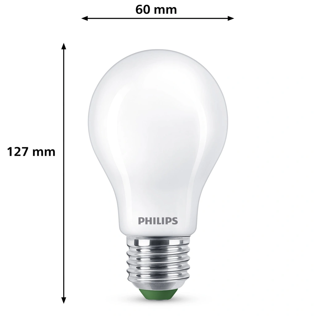 LED E27 Normal 4W (60W) Frostad 840lm 2700K Energiklass A