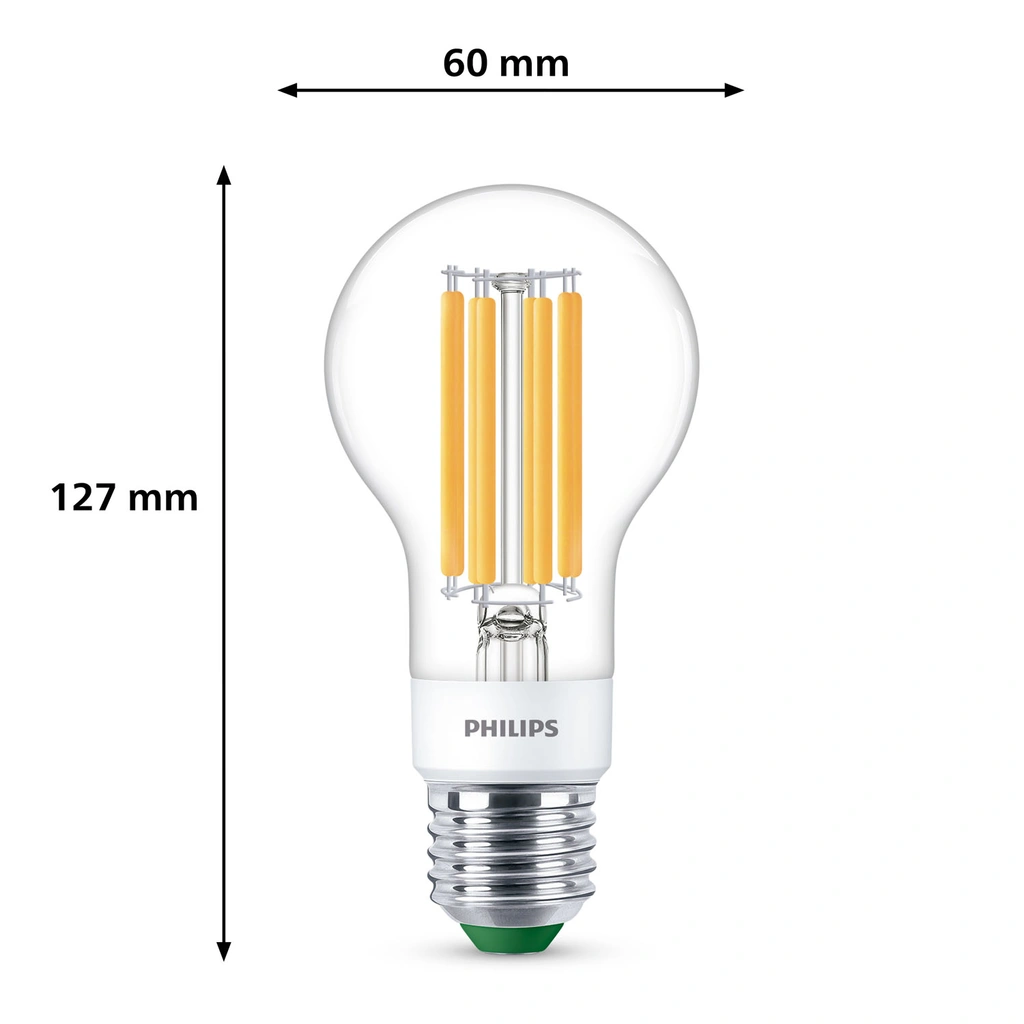 LED E27 Normal 4W (60W) Klar Dimbar 840lm 2700K Energiklass A