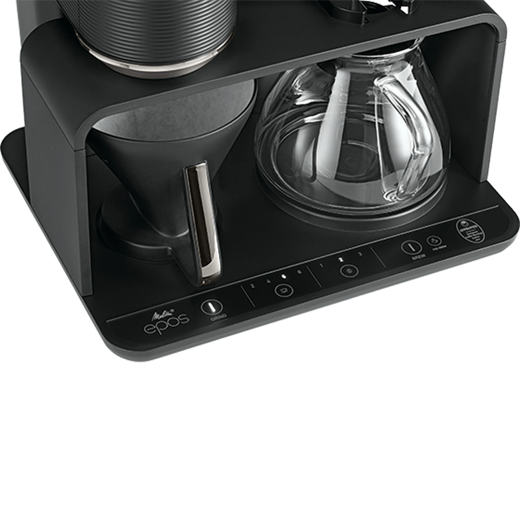 Kaffebryggare EPOS Black/CHROME 