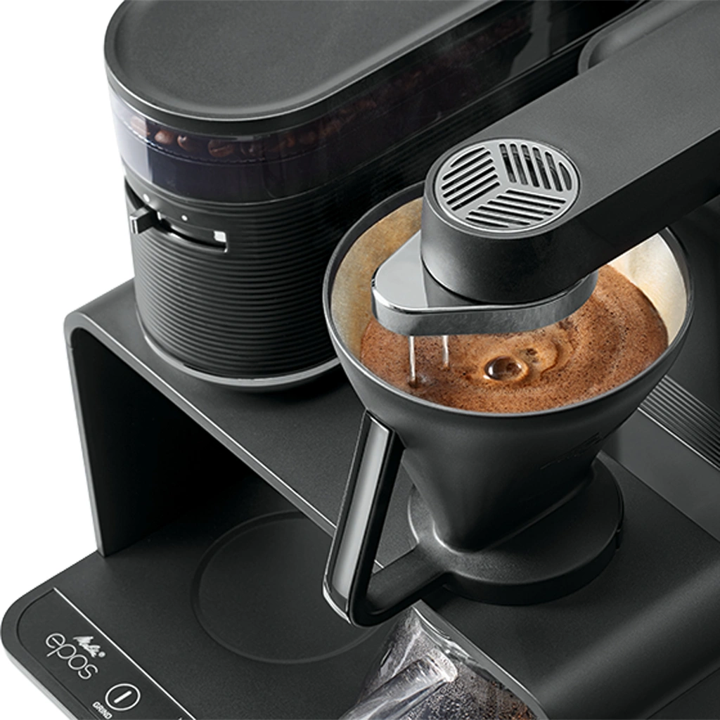 Kaffebryggare EPOS Black/CHROME 