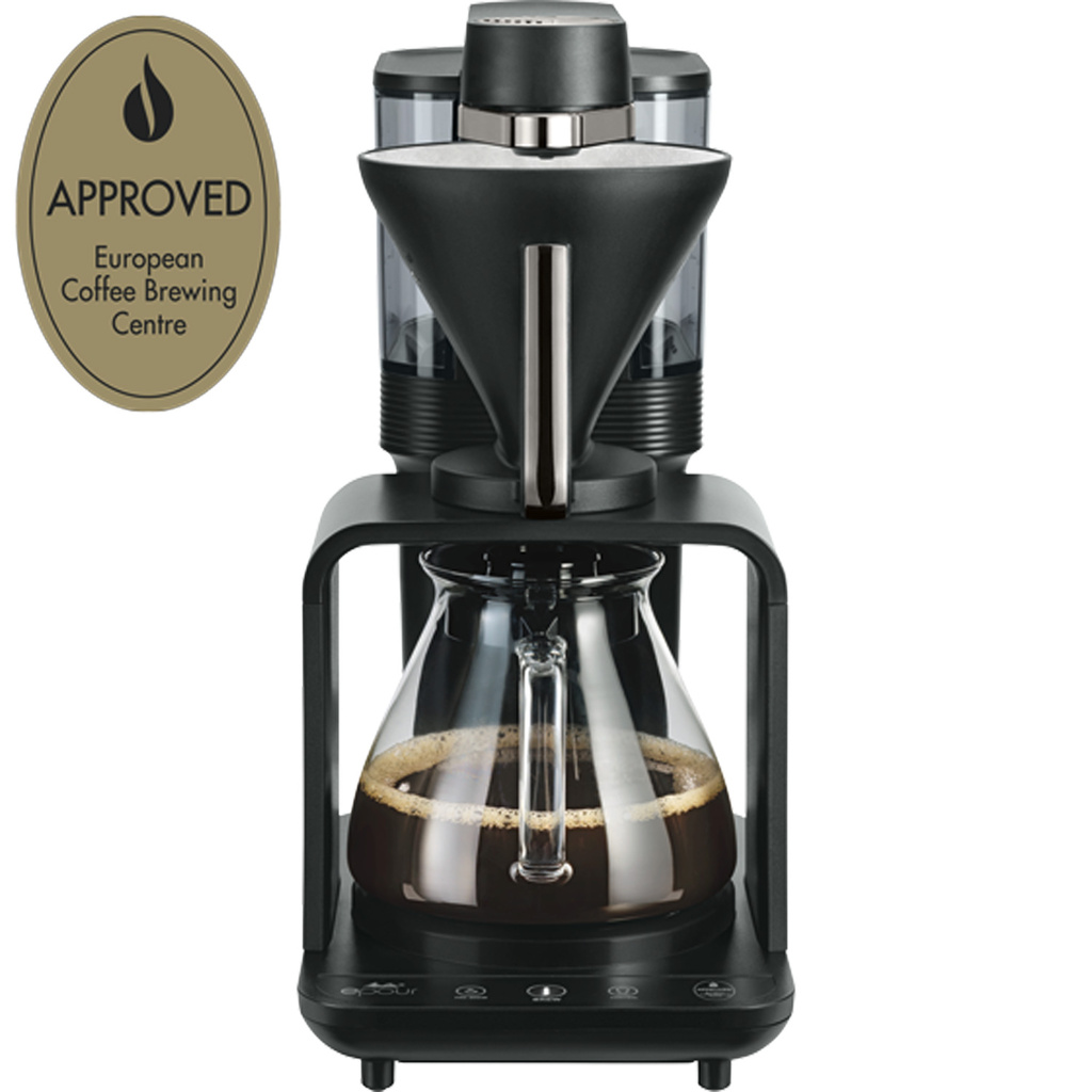 Kaffebryggare EPOUR Black/CHROME