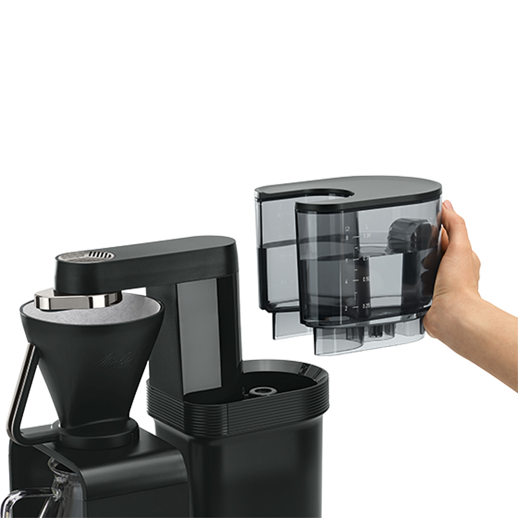 Kaffebryggare EPOUR Black/CHROME