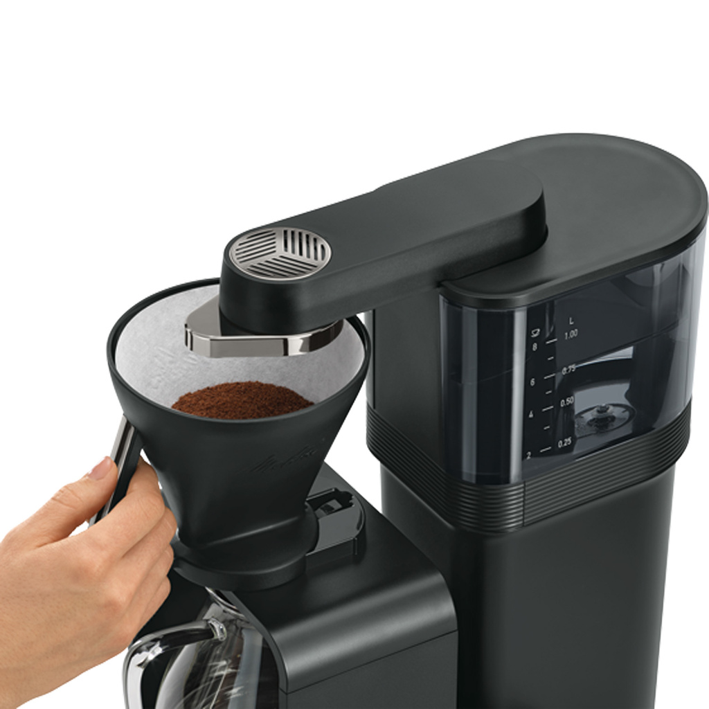 Kaffebryggare EPOUR Black/CHROME