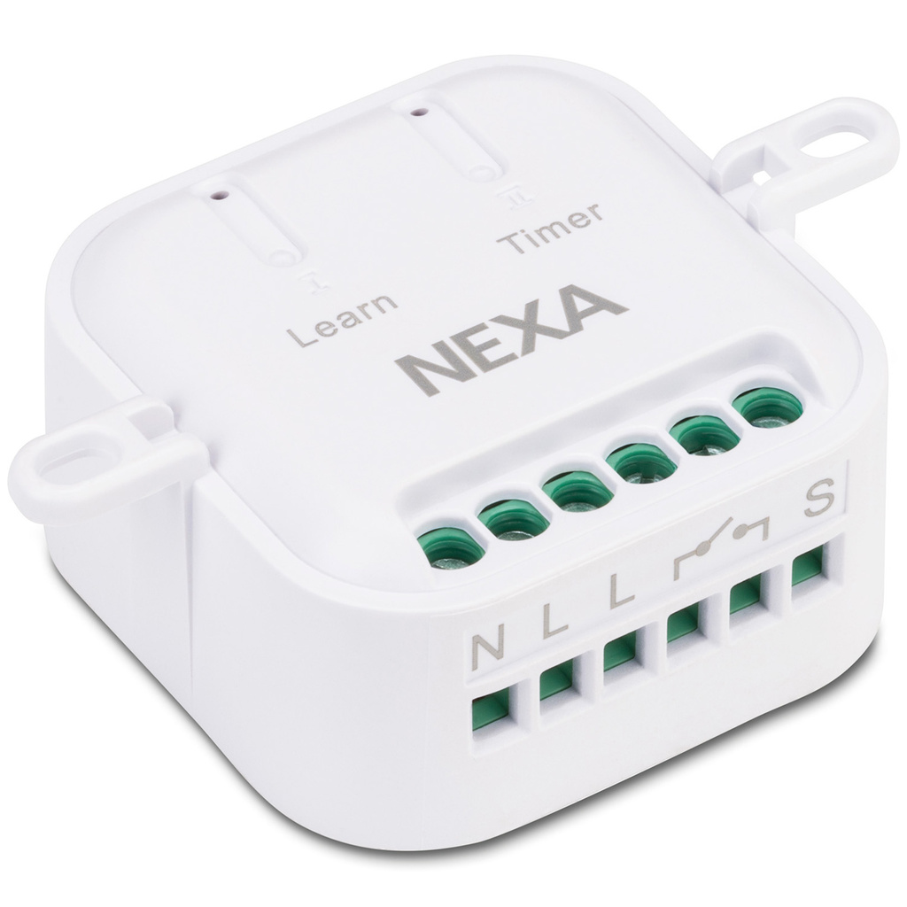 WBR-2203 Inbyggnadsmottagare 230V På/Av/Timer/Puls