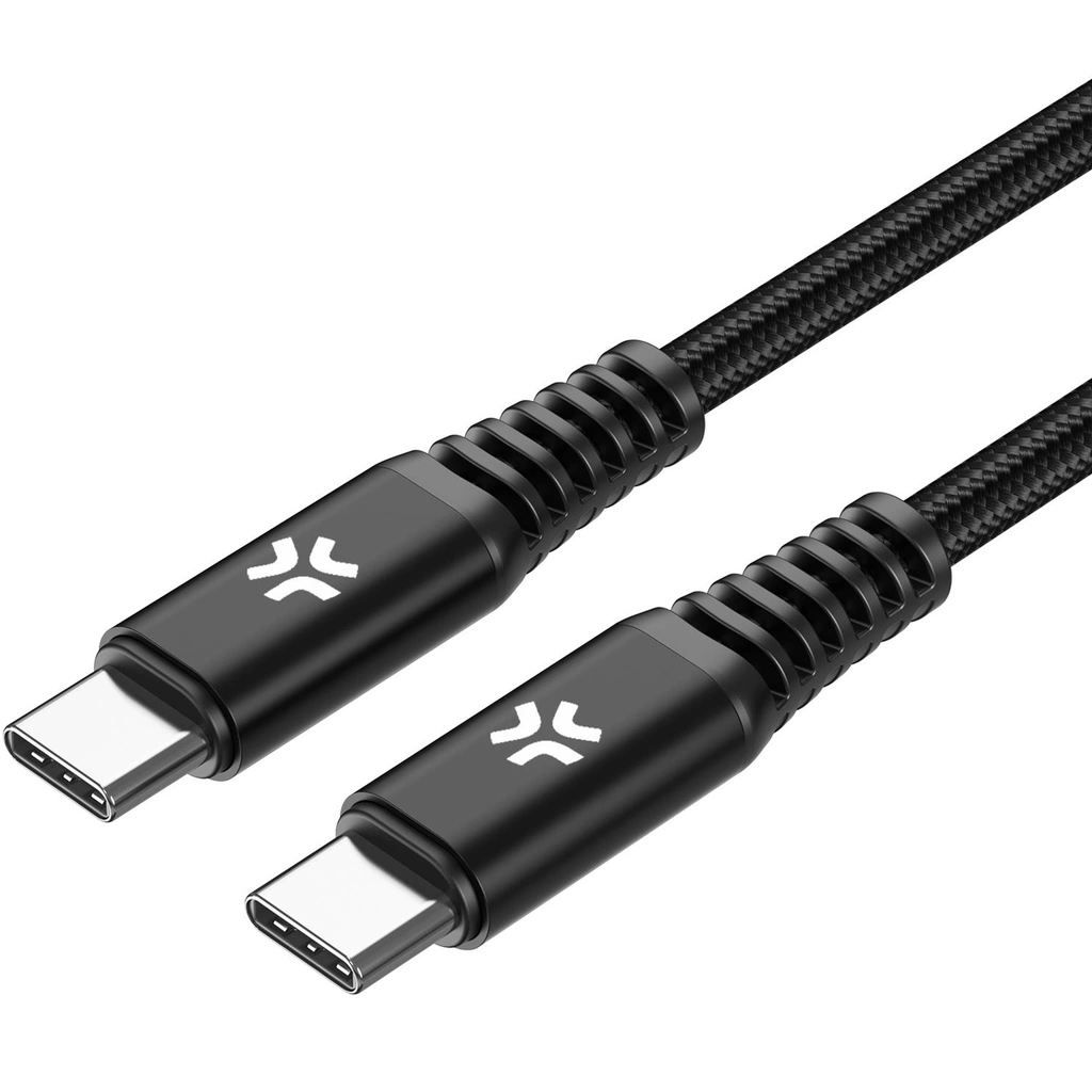 USB-C till USB-C Kabel 100W 2m Svart