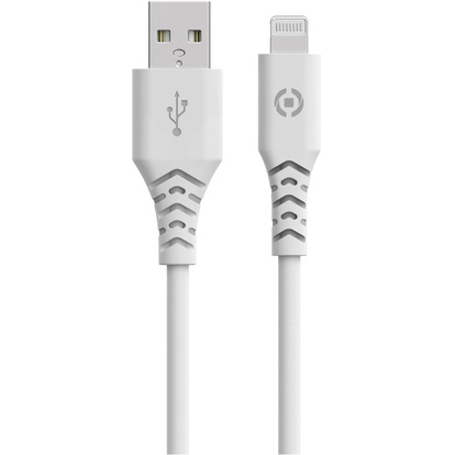 Planet USB-A - Lightning-kabel 1,5m av 100% återvunnen plast Vit